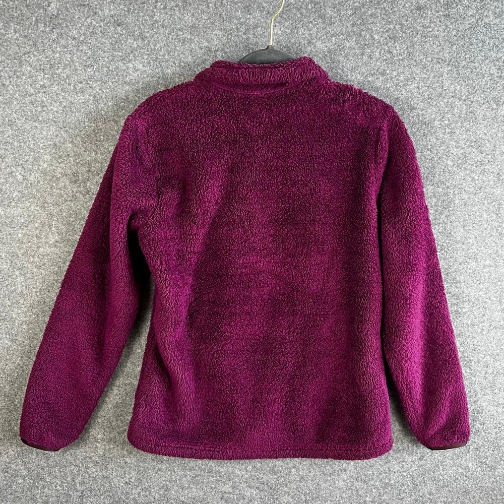 Eddie Bauer‎ Womens Fleece Jacket Medium Purple - Picture 2 of 8